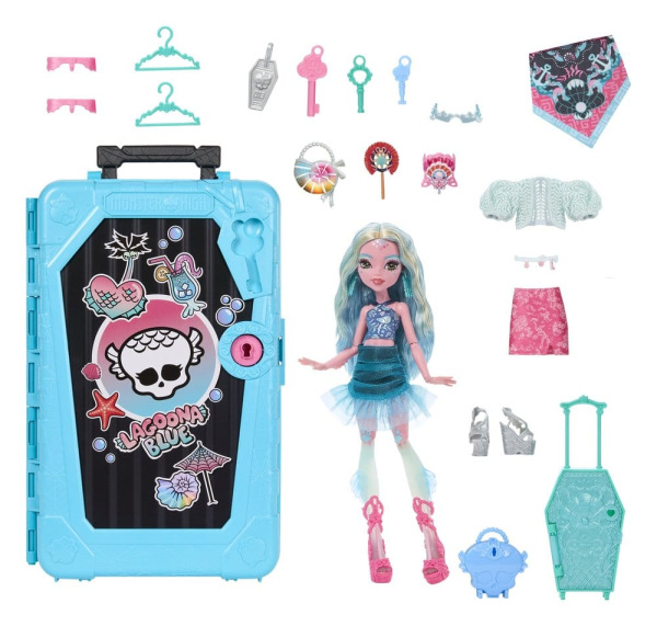 Monster High Skulltimate Secrets Doll Destination: Gore-geous Oasis - Lagoona Blue 5