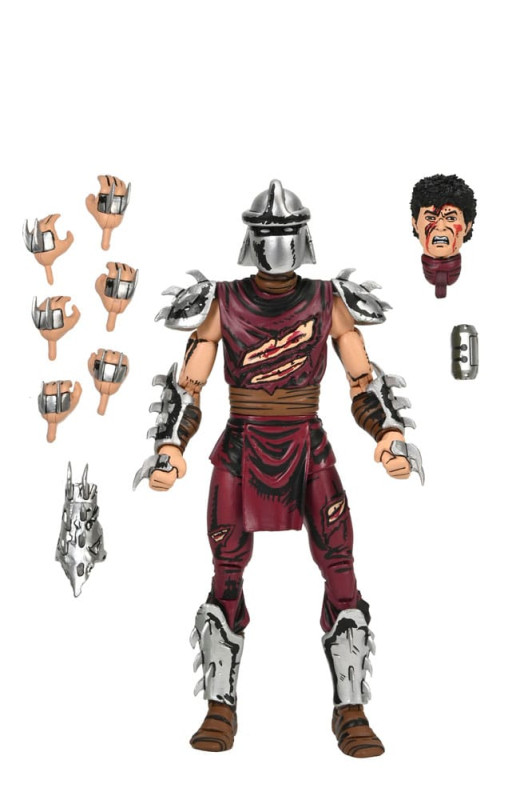Teenage Mutant Ninja Turtles Action Figure Battle Damaged Shredder 18 cm 5