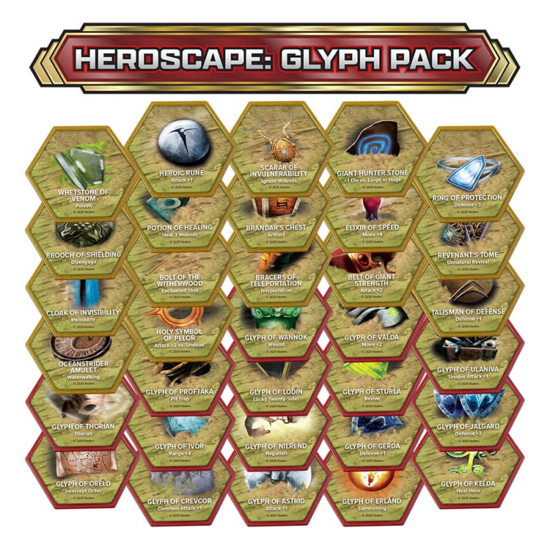 Heroscape Expansion Glyph Pack *English Version* 1