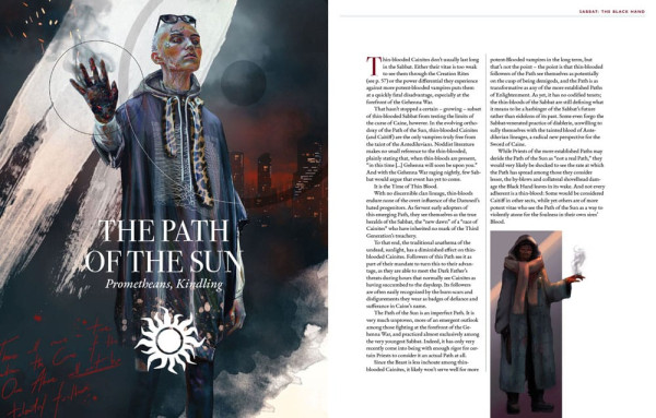 Vampire: The Masquerade 5th Edition RPG book Sabbat: The Black Hand Sourcebook *Englische Version* 5
