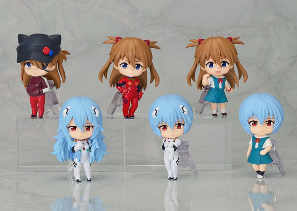 Rebuild of Evangelion Nendoroid Action Figure Surprise Collection Assortment (6) 7 cm 1