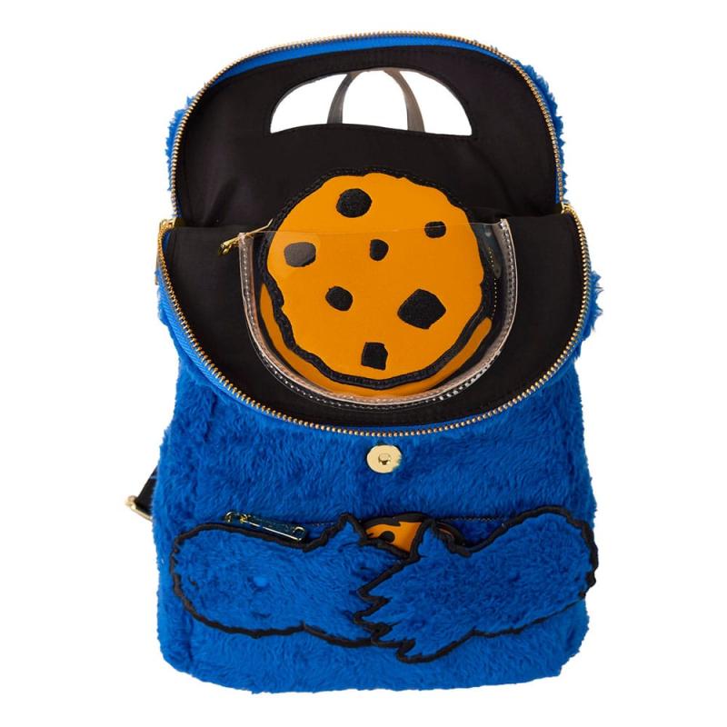 Sesame Street by Loungefly Plush Mini Backpack Cookie Monster 2