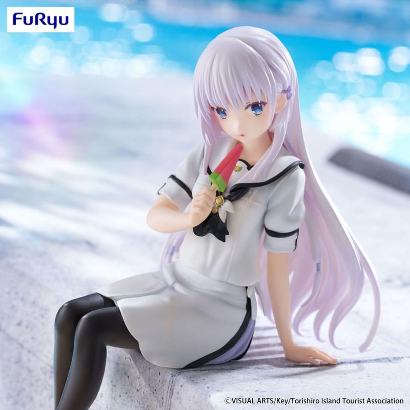 Summer Pockets Noodle Stopper PVC Statue Shiroha Naruse 15 cm 3