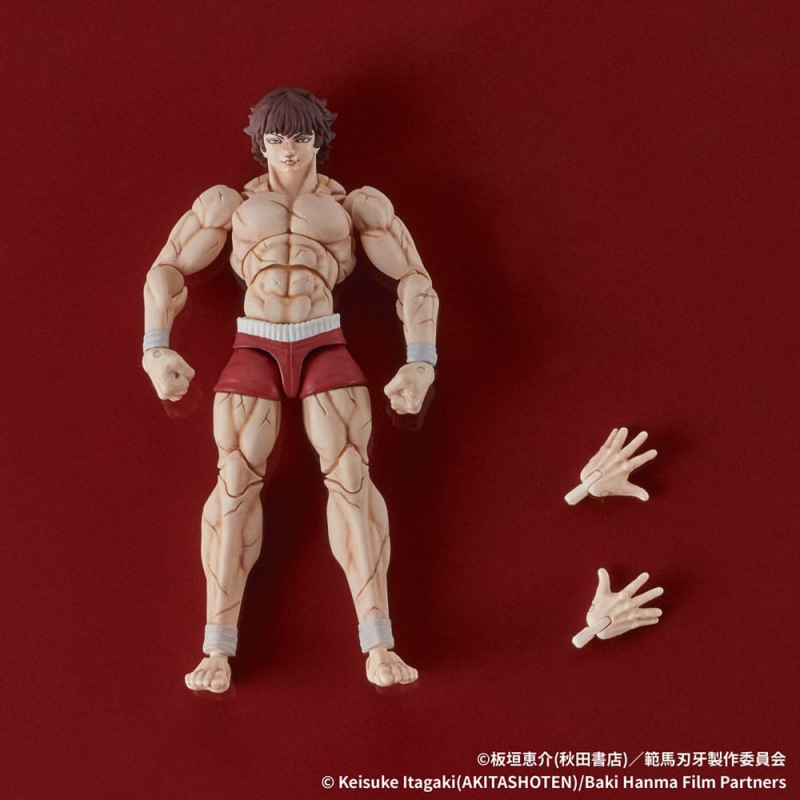 Baki Hanma Digaction Action Figure Baki Hanma 7 cm 8