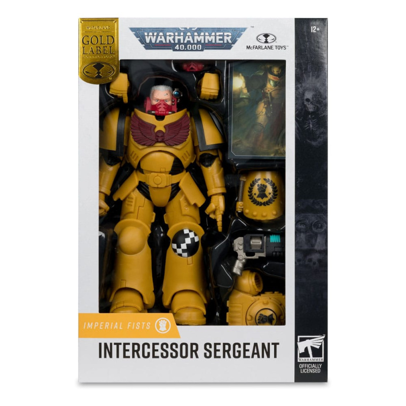 Warhammer 40,000 Action Figure Intercessor Sergeant (Imperial Fist) (Gold Label) 18 cm 6