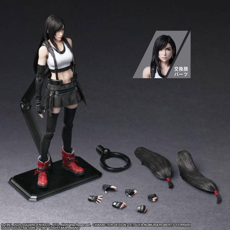 Final Fantasy VII Remake Play Arts Kai Action Figure Tifa Lockhart 25 cm