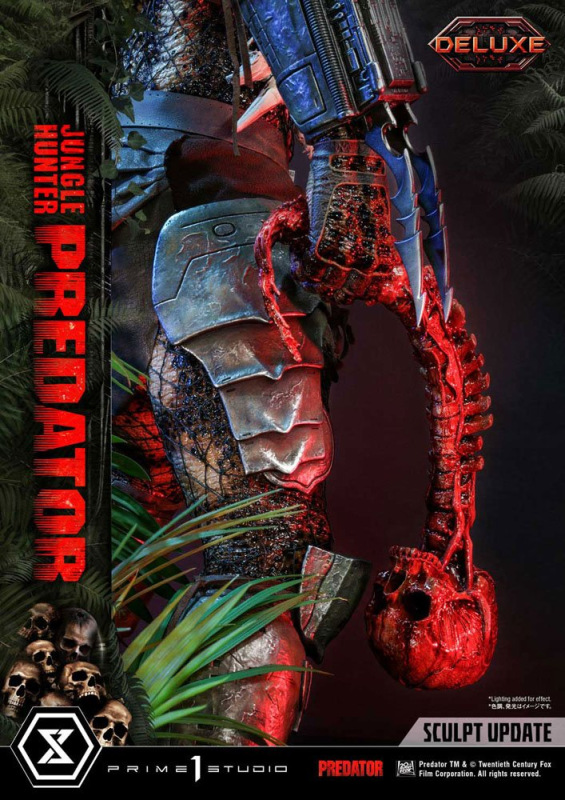 Predator Museum Masterline Statue 1/3 Jungle Hunter Predator Deluxe Bonus Version 90 cm 8