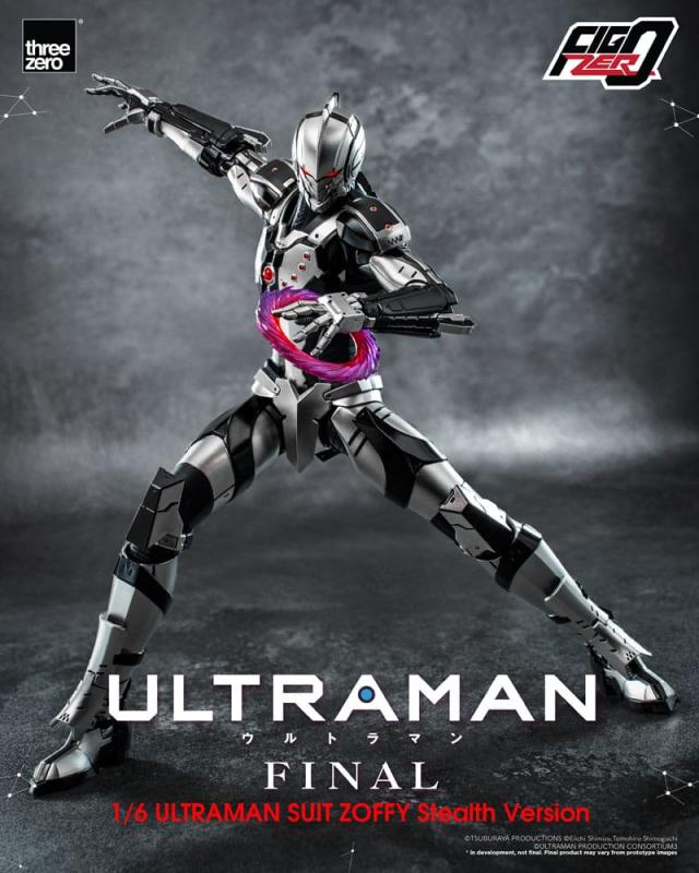 Ultraman Final FigZero Action Figure 1/6 Ultraman Suit Zoffy Stealth Version 30 cm 13