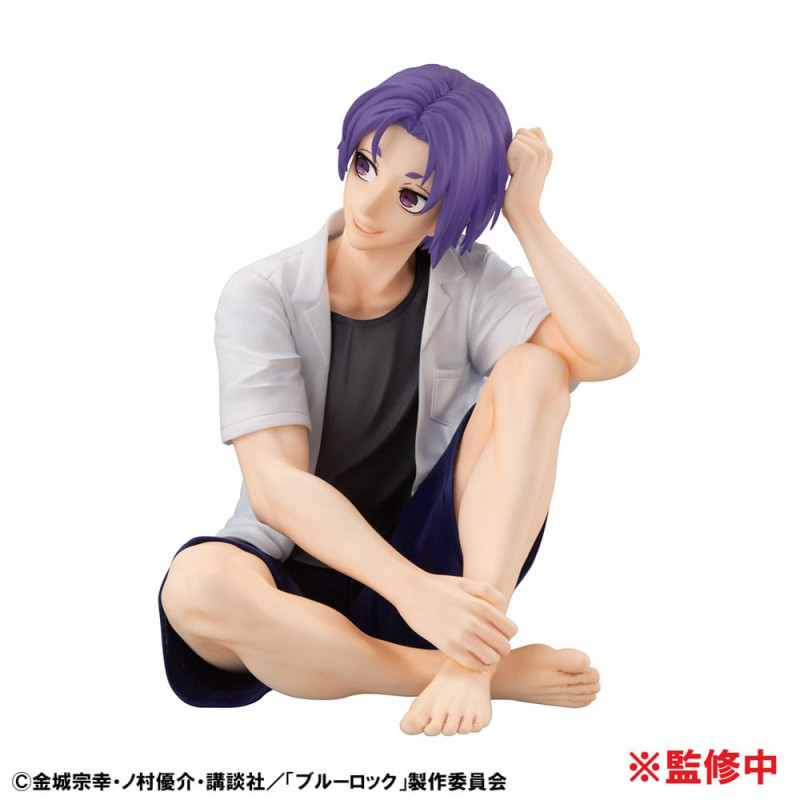 Blue Lock G.E.M. Series PVC Statue Reo Mikage Palm Size 9 cm 2