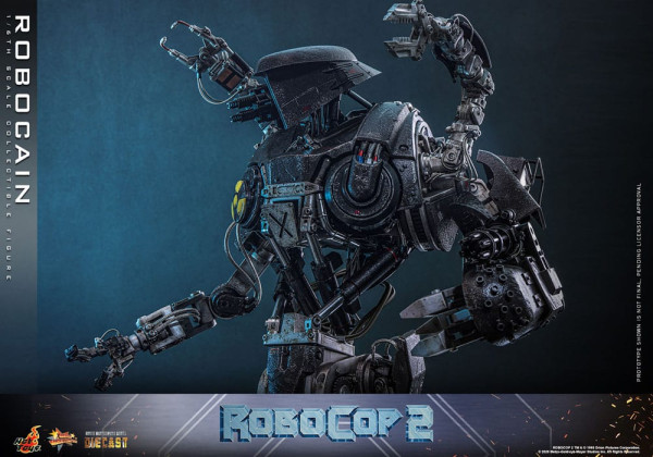 RoboCop 2 Movie Masterpiece Diecast Action Figure 1/6 RoboCain 40 cm 12