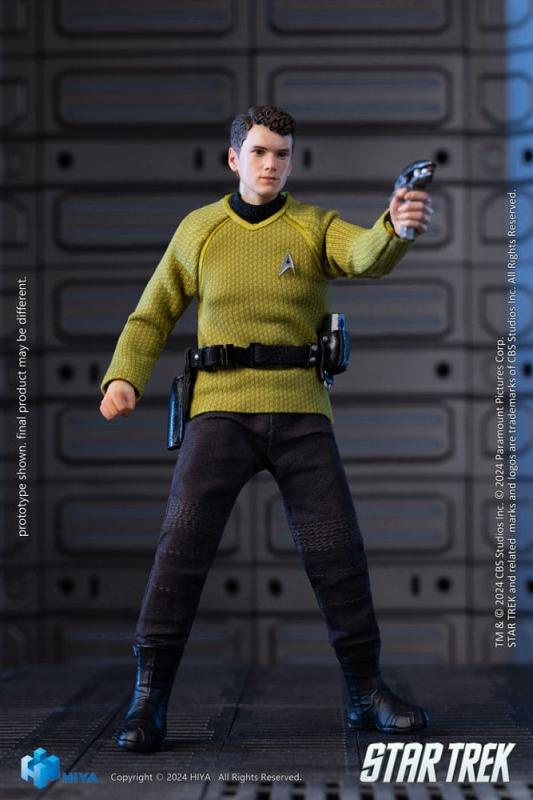 Star Trek 2009 Exquisite Super Series Actionfigur 1/12 Chekov 16 cm