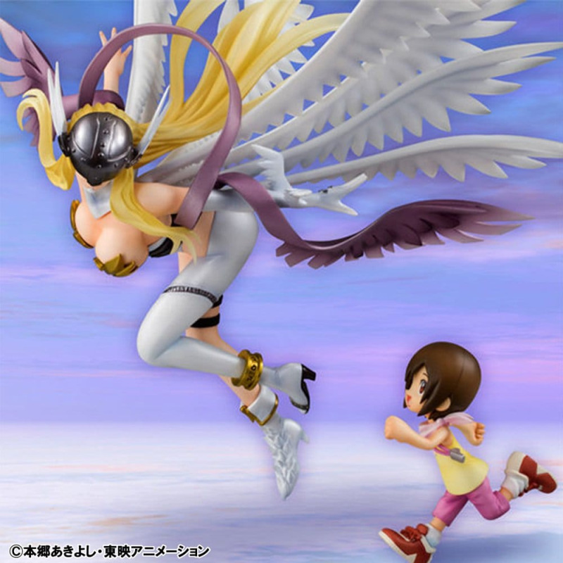 Digimon Adventure Precious G.E.M. Series PVC Statue Angewomon & Hikari Yagami 22 cm 1