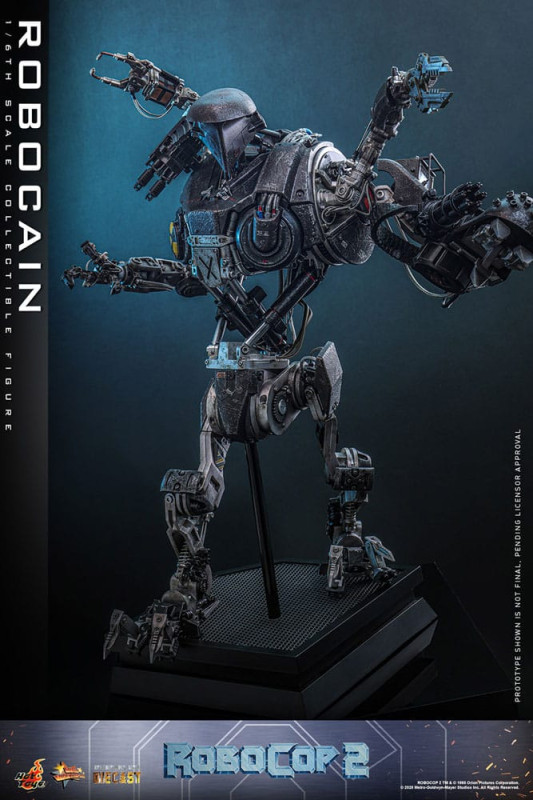 RoboCop 2 Movie Masterpiece Diecast Action Figure 1/6 RoboCain 40 cm 4