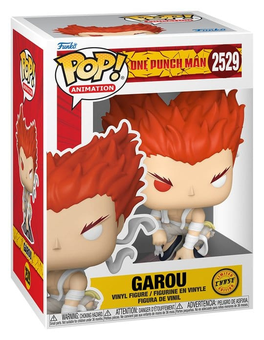 One Punch Man POP! Animation Vinyl Figures Garou w/Chase 9 cm Assortment (6) 3