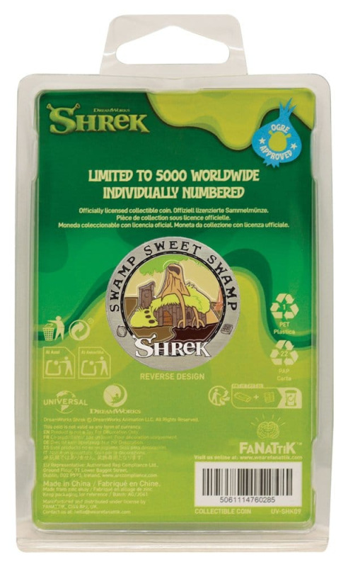 Shrek Collectable Coin Swamp Sweet Swamp Limited Edition 2