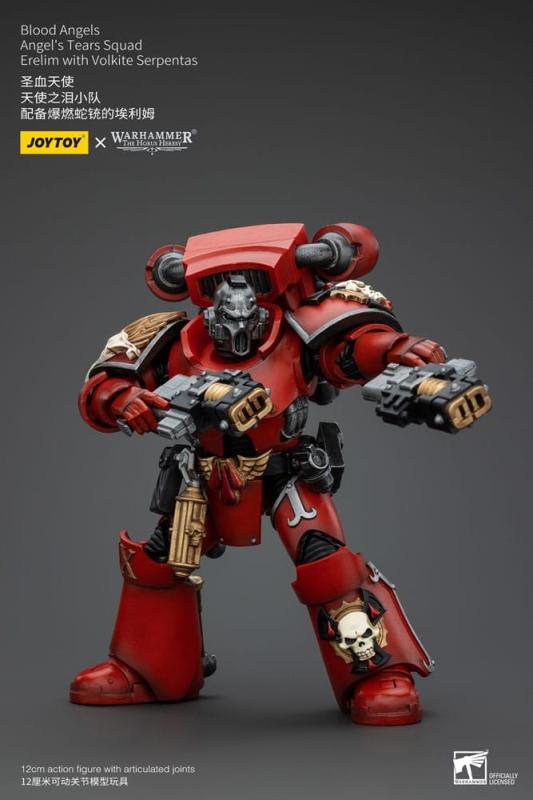 Warhammer The Horus Heresy Action Figure 1/18 Blood Angels Angel's Tears SquadErelim with Volkite Se