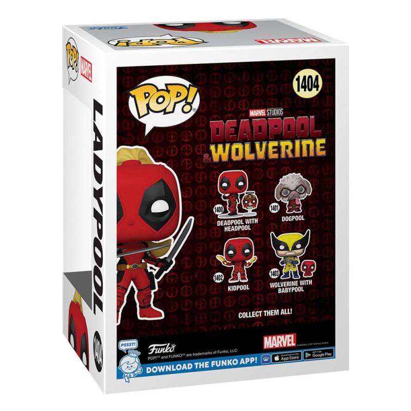 Deadpool 3 POP! Marvel Vinyl Figure Ladypool 9 cm