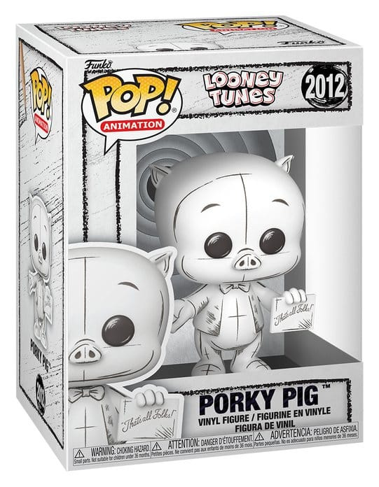 Looney Tunes POP! Animation Vinyl Figure Porky Pig? 9 cm 1