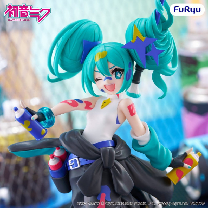 Hatsune Miku Muchute PVC Statue Paint Girl Another Color Ver. 23 cm 1