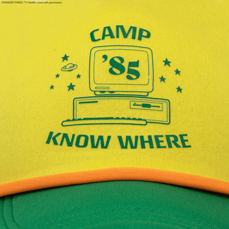 Stranger Things Camp Know Where Baseball Cap 6