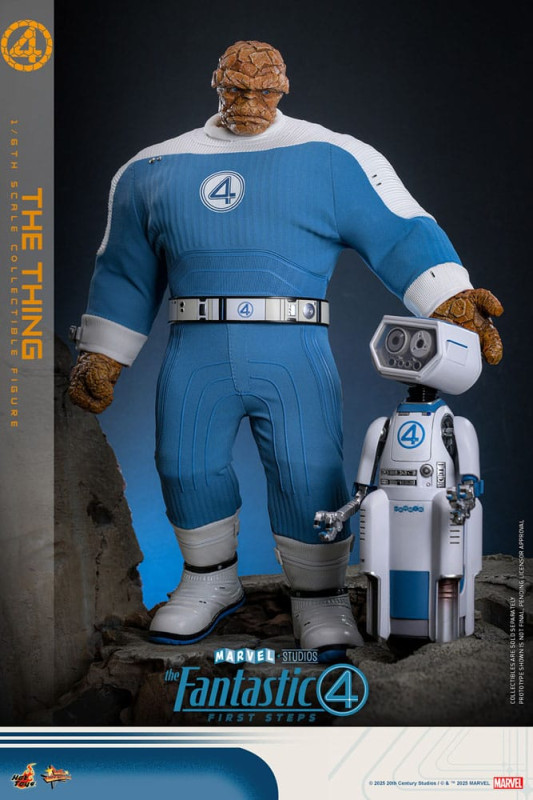 The Fantastic Four: First Steps Movie Masterpiece Action Figure 1/6 The Thing 31 cm 7