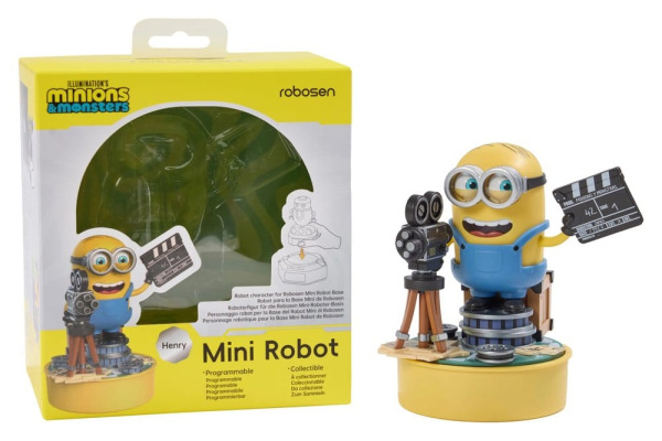 Minions & Monsters Interactive Mini Robot Henry 9 cm *English Version* 1