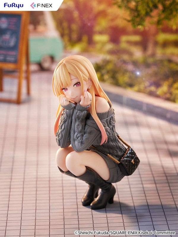 My Dress-Up Darling F:NEX PVC Figure 1/6 Marin Kitagawa knit Ver. 16 cm 1