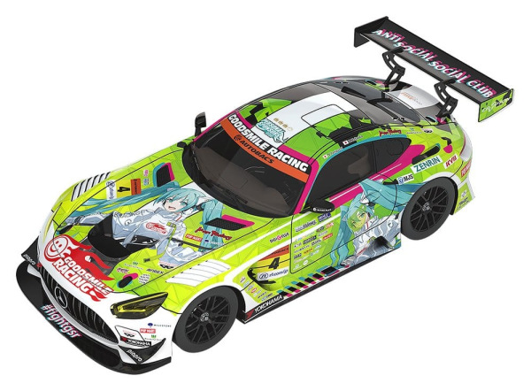 Hatsune Miku GT Project Vehicle 1/18 Good Smile Hatsune Miku AMG 2022 Season Opening Ver. 26 cm