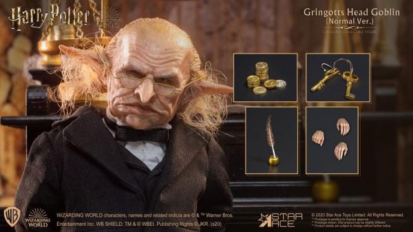 Harry Potter: Gringotts Head Goblin 1/6  Action Figure - Star Ace Toys