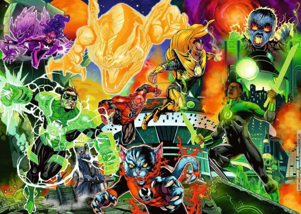DC Comics Jigsaw Puzzle Green Lantern (1000 pieces) 1