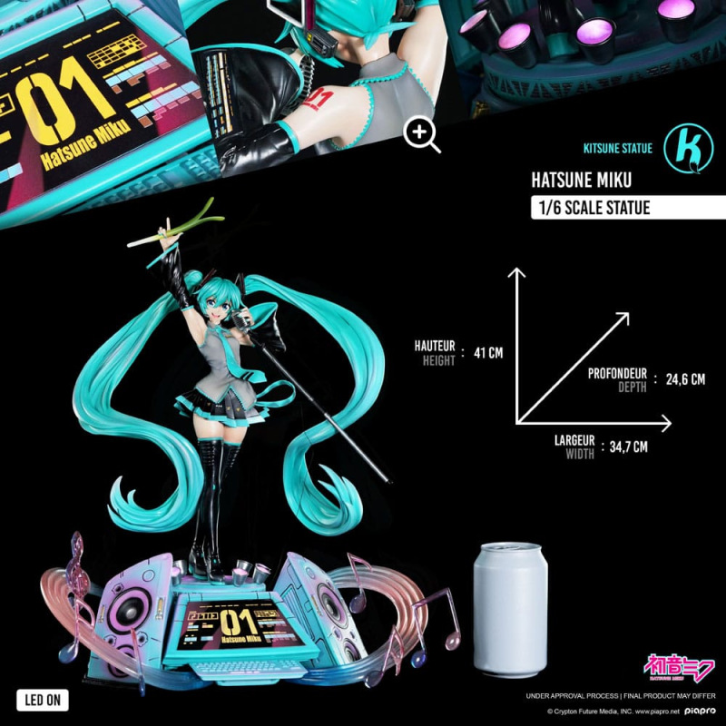 Hatsune Miku Statue 1/6 Hatsune Miku 41 cm 9