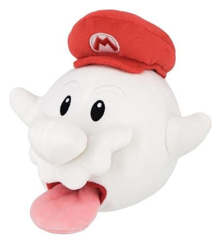 Super Mario Plush Figure Boo Mario 21 cm 1