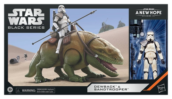 Star Wars Episode IV Black Series Action Figure 2-Pack Dewback & Sandtrooper 15 cm 9