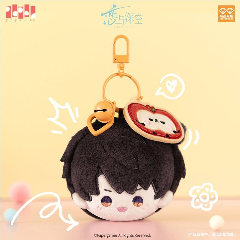 Love and Deepspace Plush Keychain Caleb Playful Time Series 6 cm