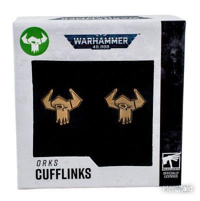 Warhammer 40,000 Cufflinks Orks 3