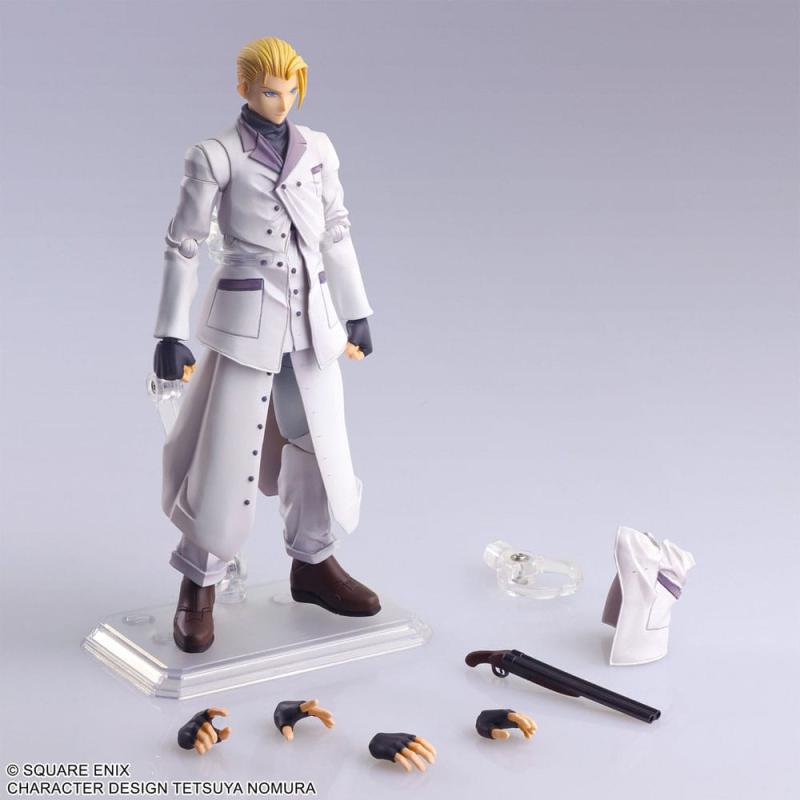 Final Fantasy VII Bring Arts Action Figure Rufus Shinra 15 cm