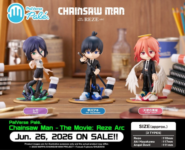 Chainsaw Man The Movie: Reze Arc PalVerse PVC Statue Aki Hayakawa 11 cm 7