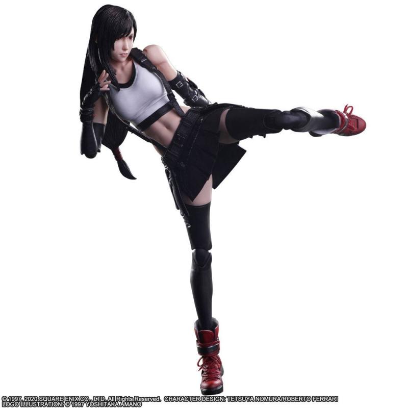 Final Fantasy VII Remake Play Arts Kai Action Figure Tifa Lockhart 25 cm