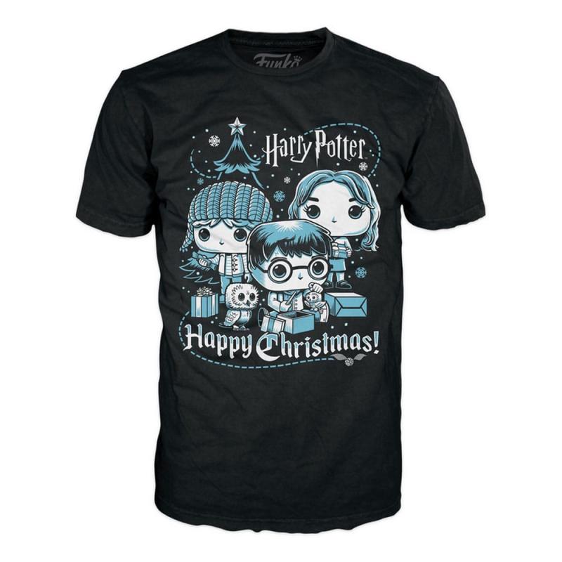 Harry Potter POP! Tees T-Shirt Ron, Hermione, Harry Size M