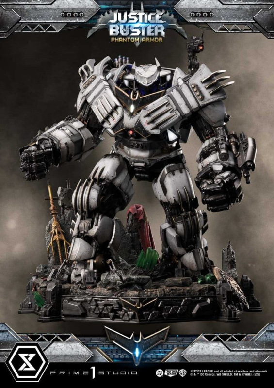 DC Comics Ultimate Museum Masterline Statue Justice Buster: Phantom Armor (Design By Josh Nizzi) Ult 5