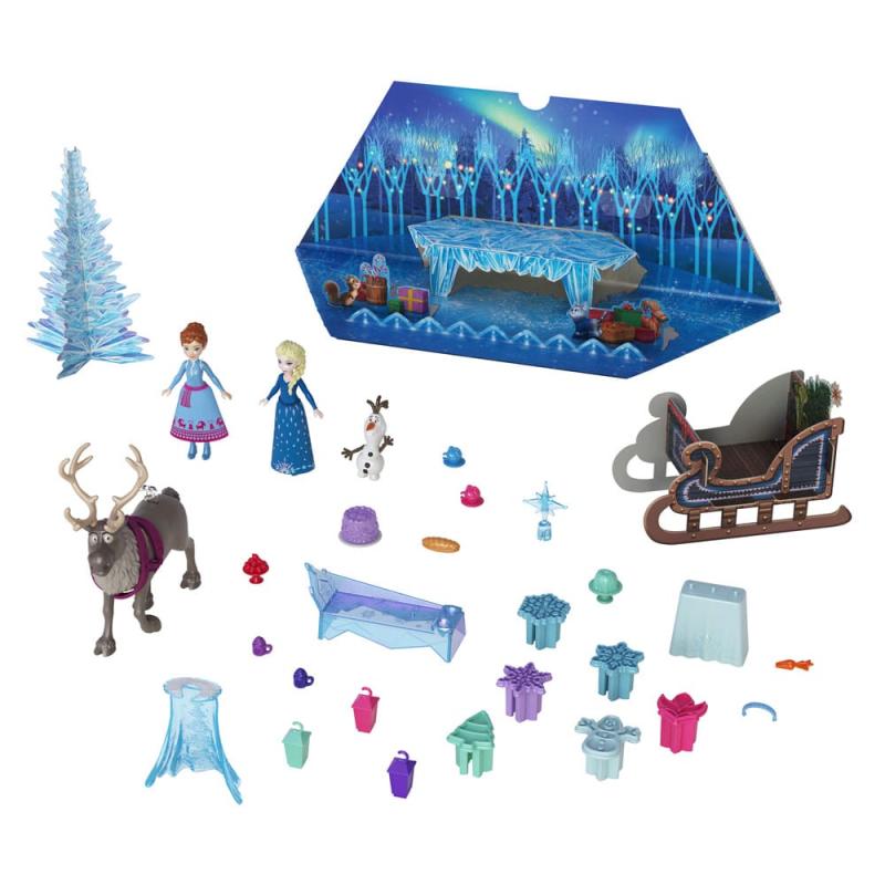 Frozen Advent Calendar with Dolls and minifigures