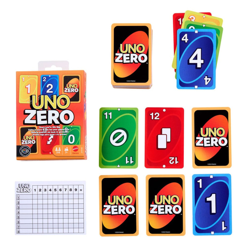 UNO Zero Card Game 8