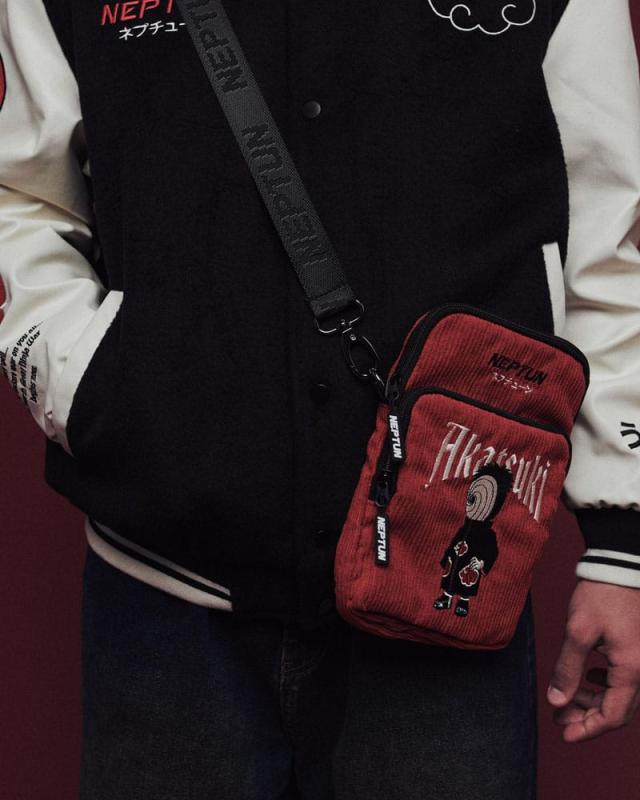 Naruto Shippuden Crossbody Bag Red