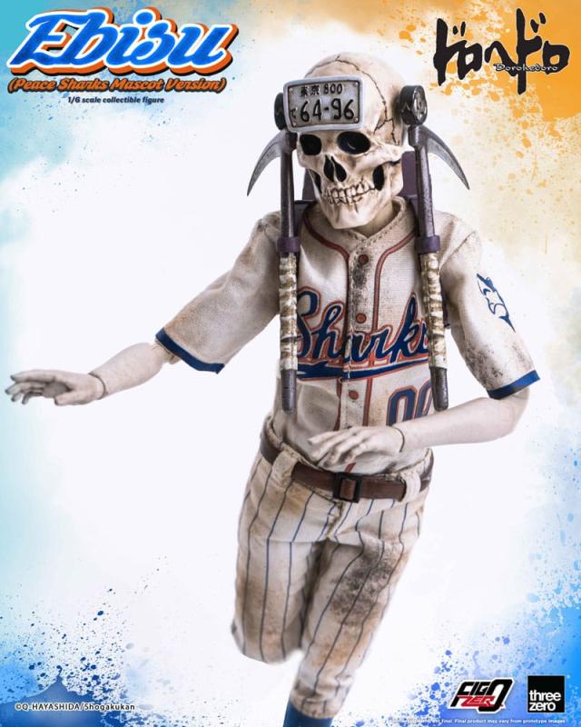 Dorohedoro FigZero Action Figure 1/6 Ebisu Peace Sharks Mascot Ver. 24 cm 13