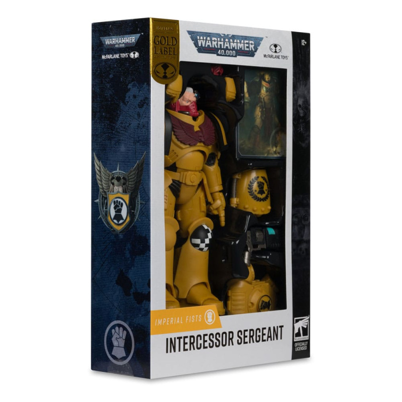 Warhammer 40,000 Action Figure Intercessor Sergeant (Imperial Fist) (Gold Label) 18 cm 7
