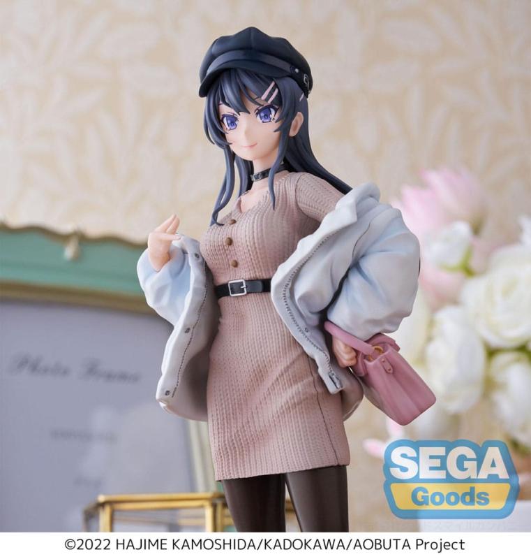 Rascal Does Not Dream of a Bunny Girl Senpai Luminasta PVC Statue Mai Sakurajima Casual Clothes Ver.