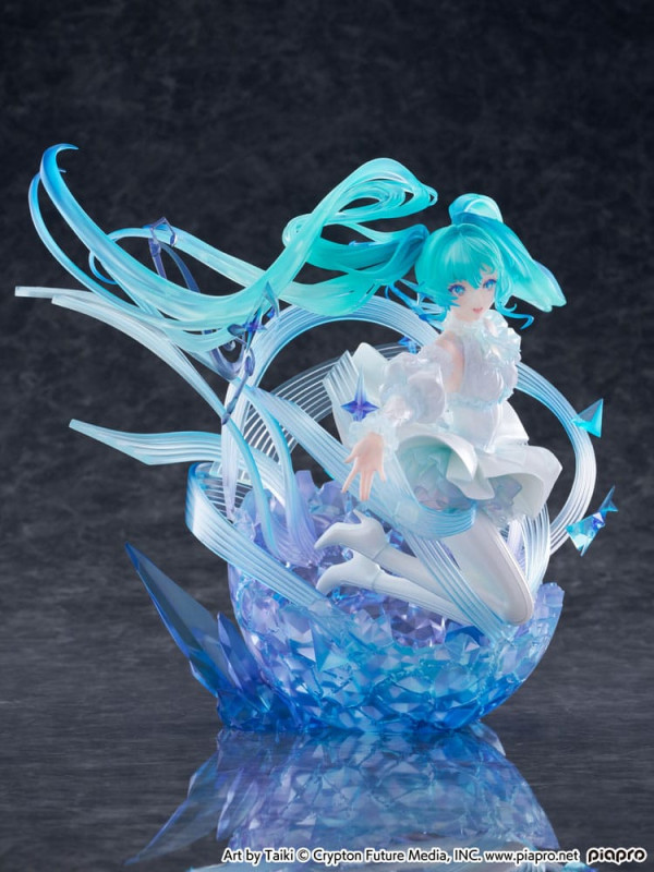 Hatsune Miku PVC Statue 1/7 Hatsune Miku - Crystal Dress Ver. 22 cm 3