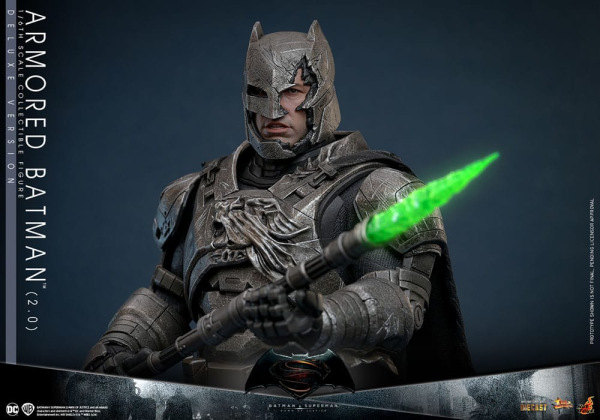 Batman v Superman: Dawn of Justice Movie Masterpiece Action Figure 1/6 Armored Batman 2.0 9