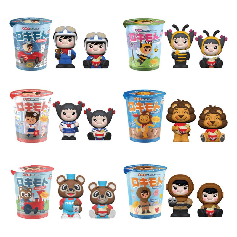 Rokimoto Mini Figures 10 cm Wave 2 Display (12)