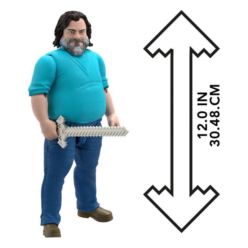 A Minecraft Movie Action Figure Large Steve 30 cm 7